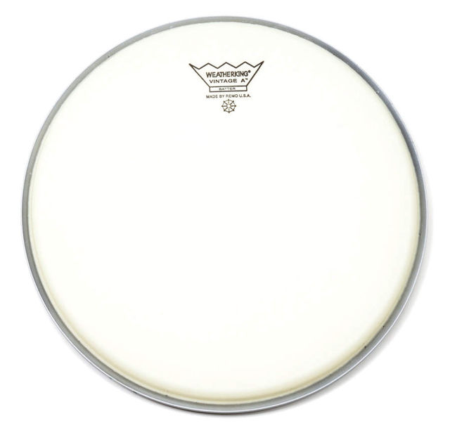 Vintage A heads are suitable for snare and tom use and are available in 10", 12", 13", 14" and 16" sizes only.